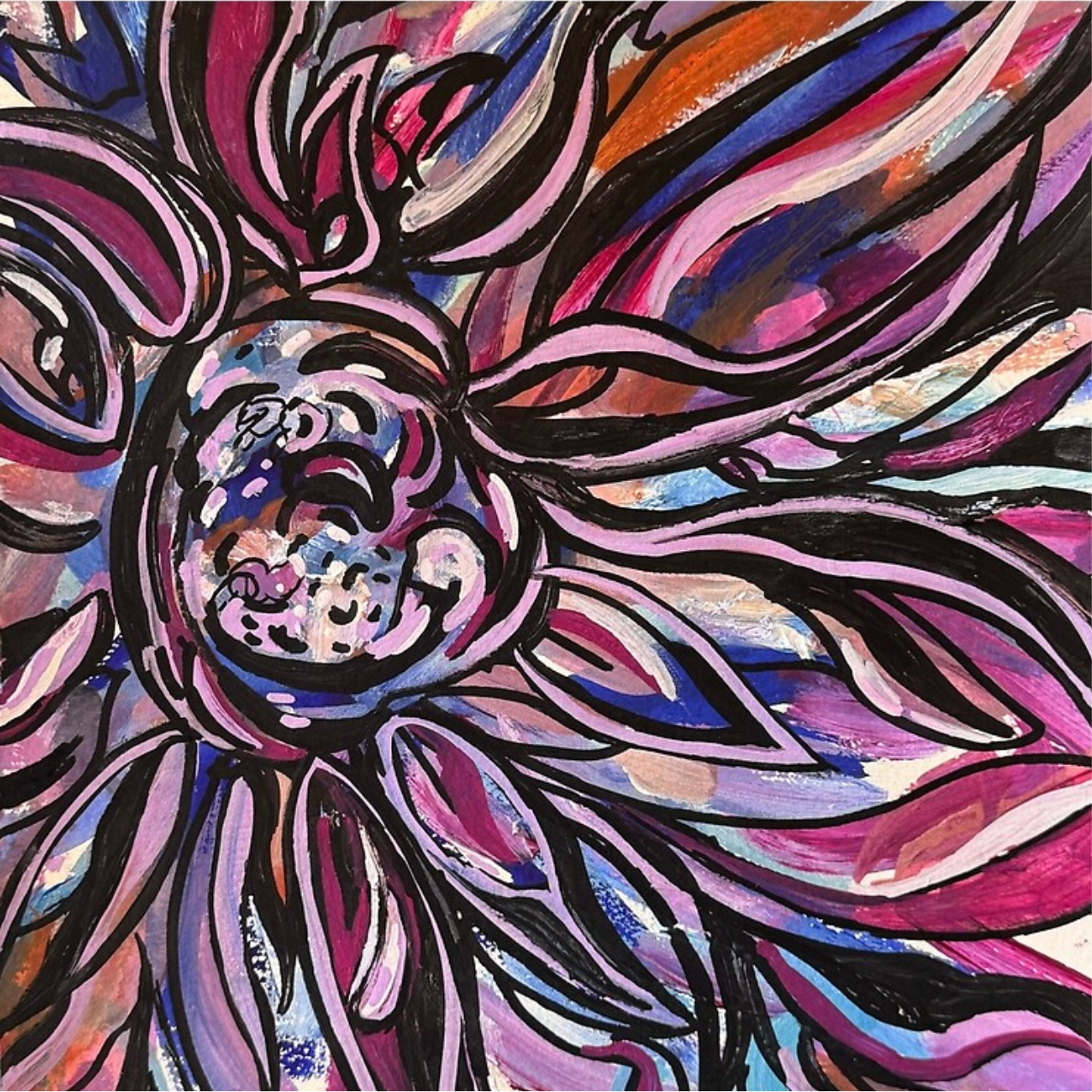 Vortex in Violet Tote Bag