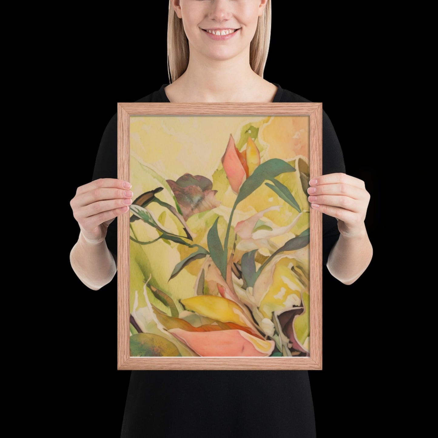 Petals (12”x 16” Framed Art Print)