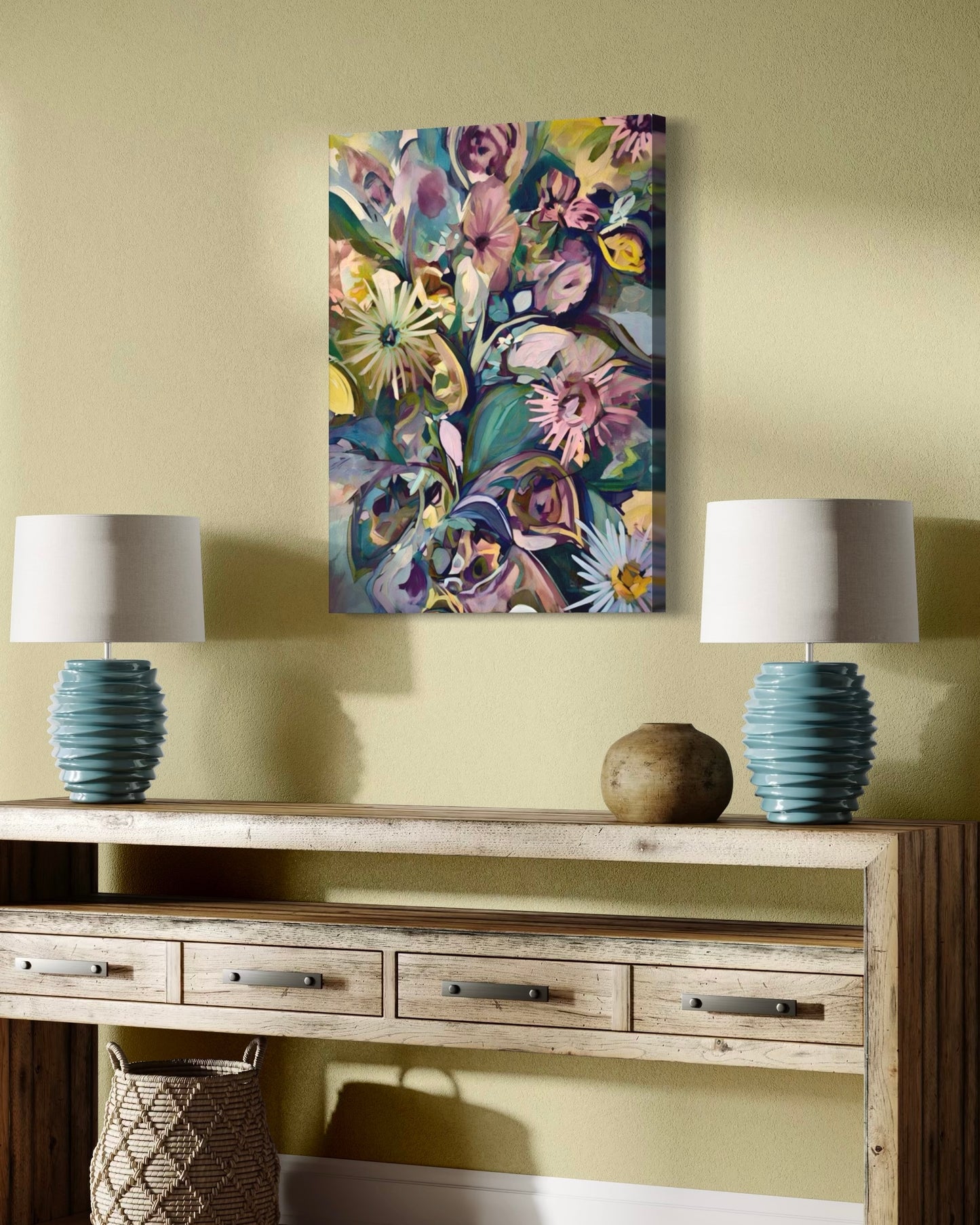 Botanical Rhythm (Canvas Print)