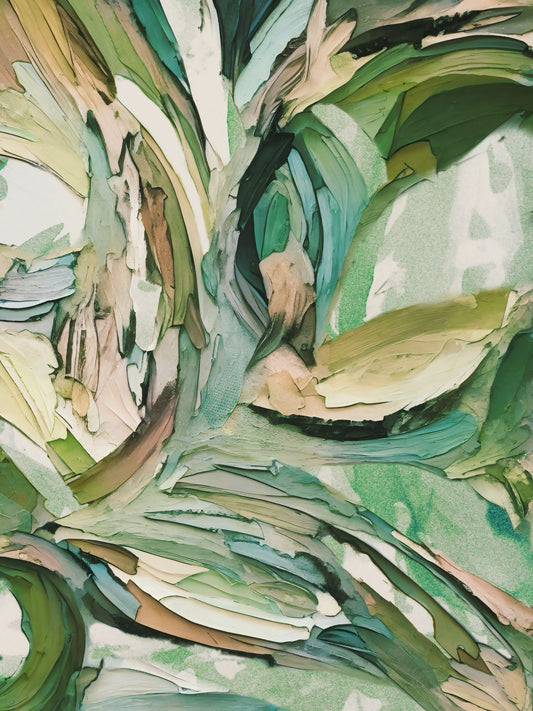 Dancing Leaves  (11”x 14” Thin canvas)