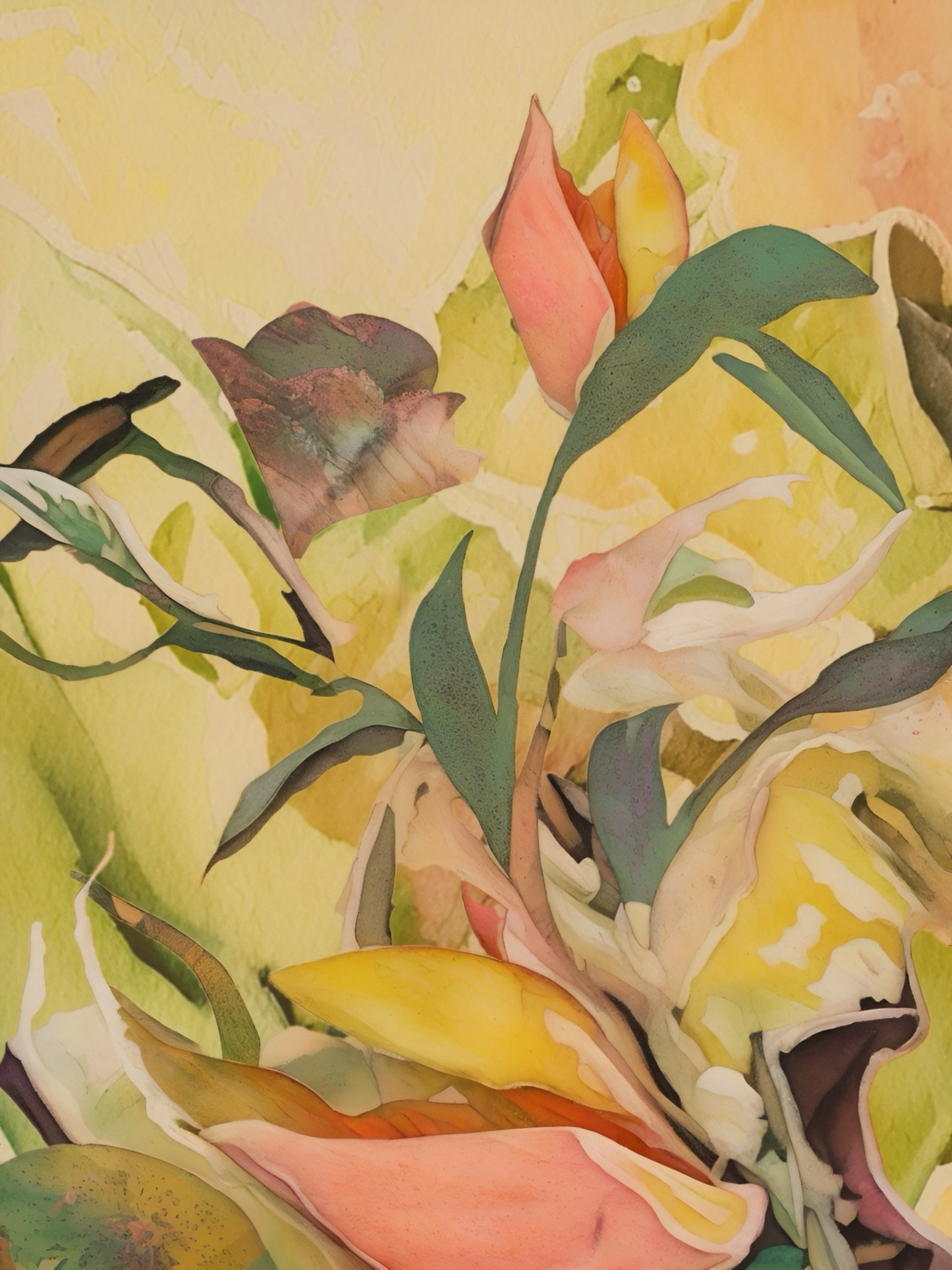 Petals (12”x 16” Framed Art Print)