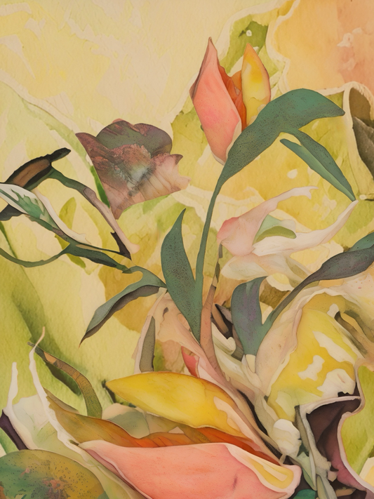 Petals (12”x 16” Framed Art Print)
