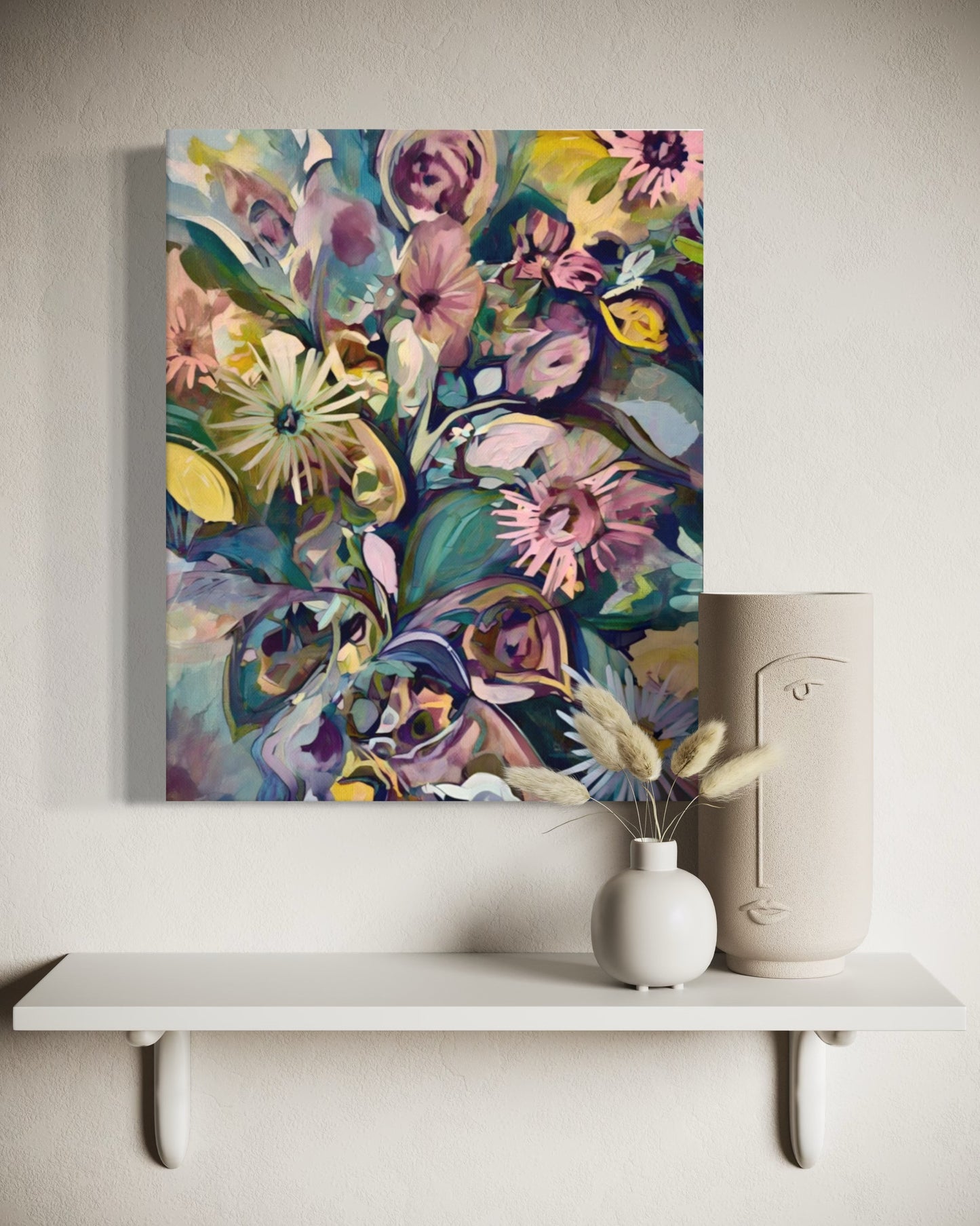 Botanical Rhythm (Canvas Print)