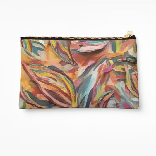 Collage of Color Zipper Pouch