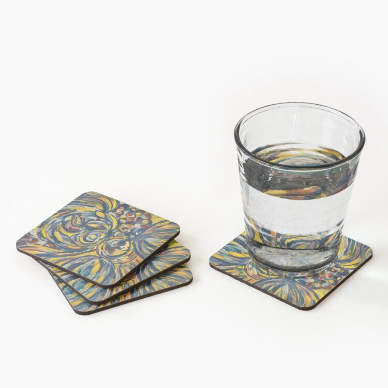 Harvest Whirl Coasters