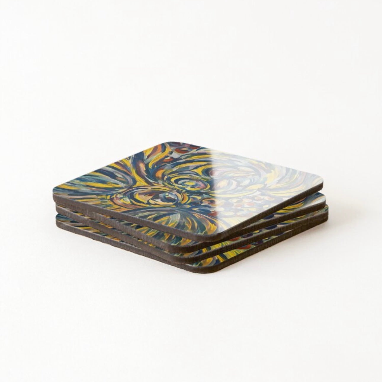 Harvest Whirl Coasters