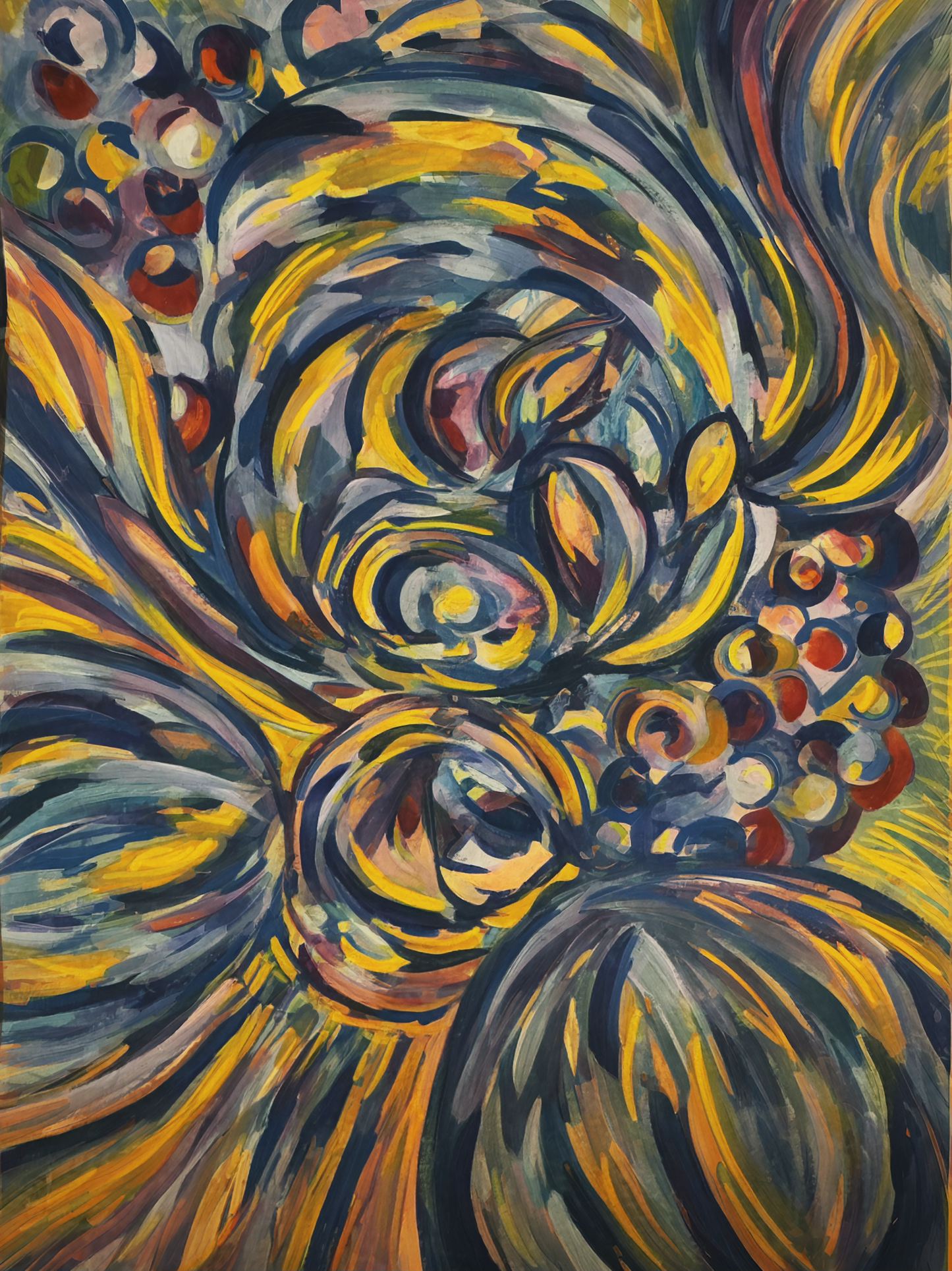 Harvest Whirl (30” x 40” Canvas)