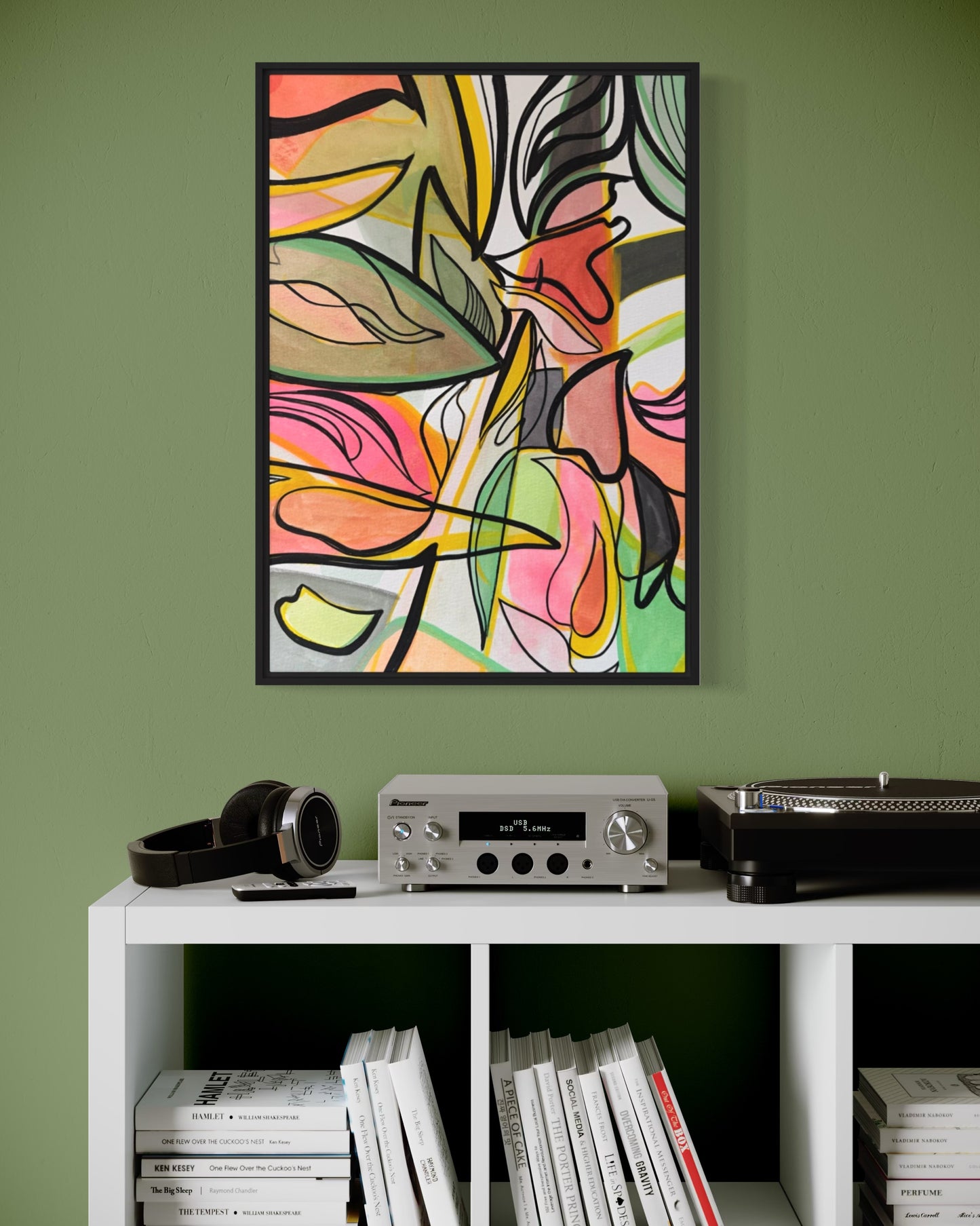 Natures Edge 20” x 28” Framed canvas