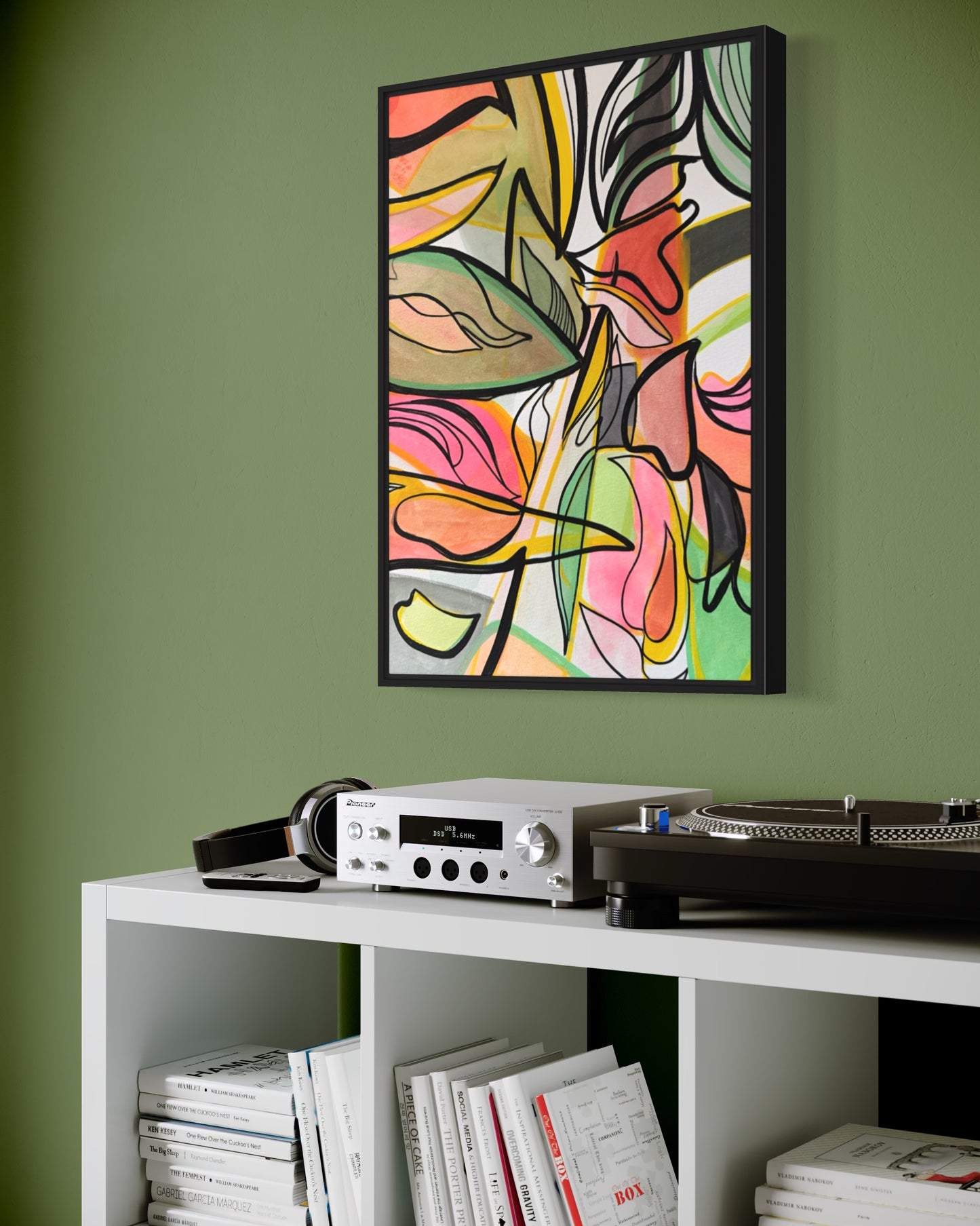 Natures Edge 20” x 28” Framed canvas