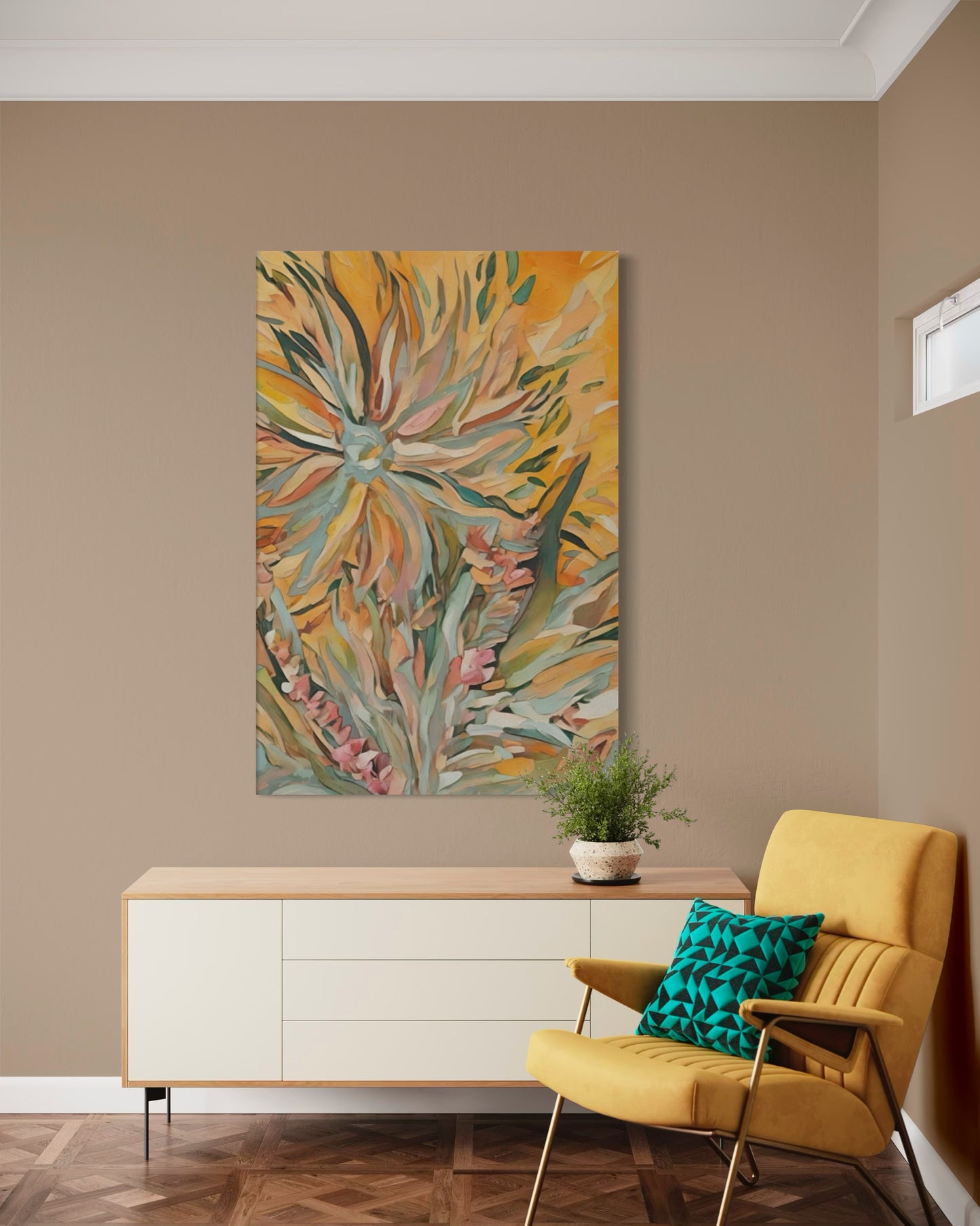 Sunlit Swirl Canvas( 3 sizes available)