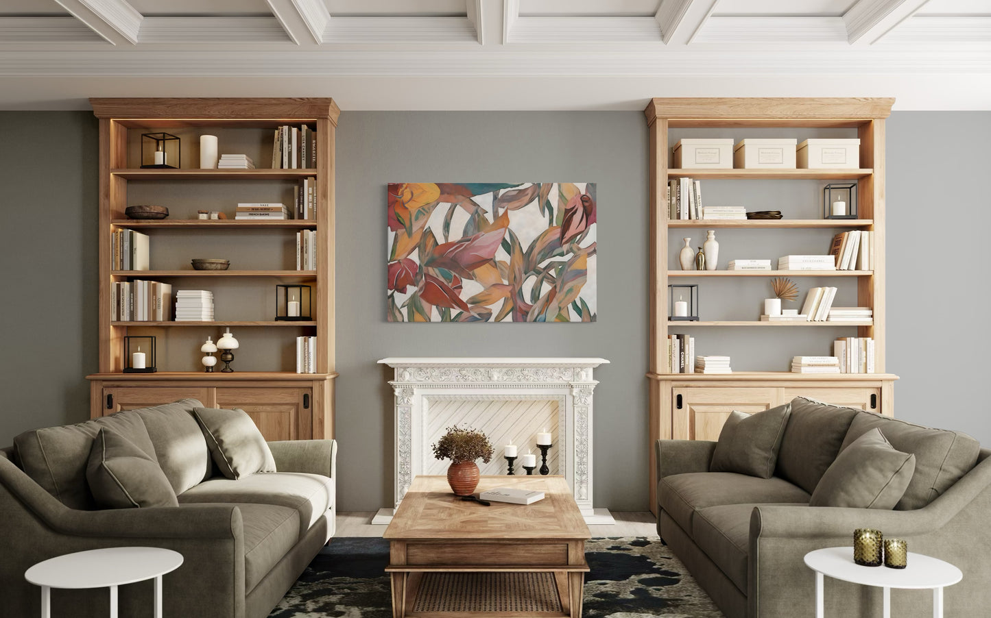Autumn Bloom  40” x 60” Canvas