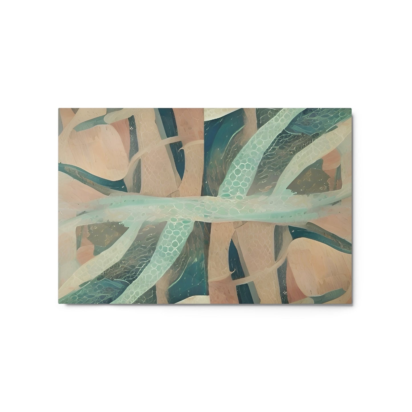 Seafloor Lace 20” x 30” Metal print
